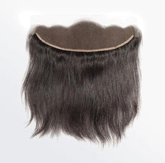 Luxe Tresses 14-20 Inch 13" x 4" Straight Free Parted Frontal #1B Natural Black