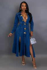 First Come First Serve Midi Dress