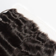 Luxe Tresses 14-20 Inch “13x4” Body Wavy Free Parted Frontal #1B Natural Black